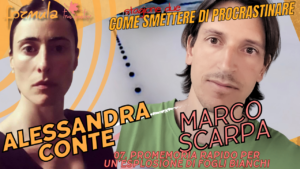 format di poesia italiana contemporanea creato da Martina Campi e Giusi Montali - protagoniste dell'episodio: Alessandra Conte e Marco Scarpa