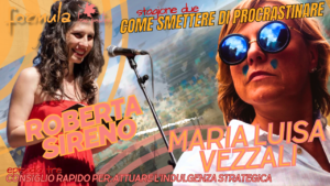 format di poesia italiana contemporanea creato da Martina Campi e Giusi Montali - protagoniste dell'episodio: Roberta Sireno e Maria Luisa Vezzali